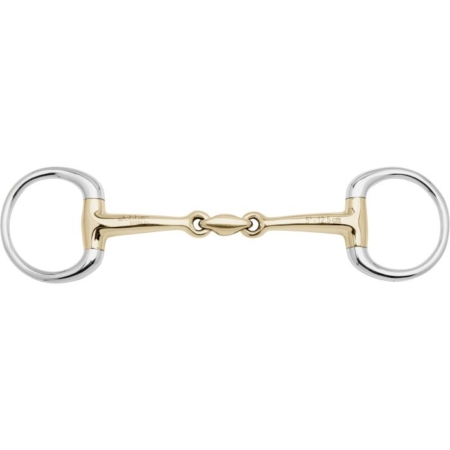 Stübben Olivenkopfgebiss Edelstahl mit Sweet Copper Mittelstück