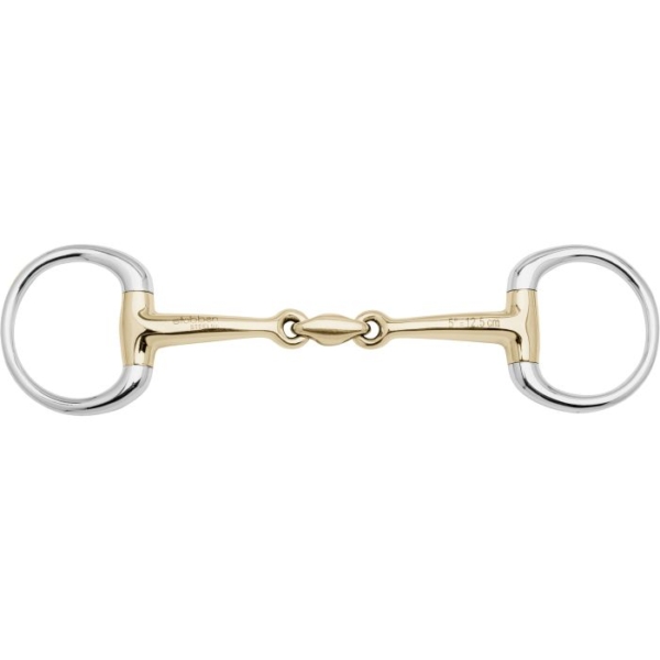Stübben Olivenkopfgebiss Edelstahl mit Sweet Copper Mittelstück