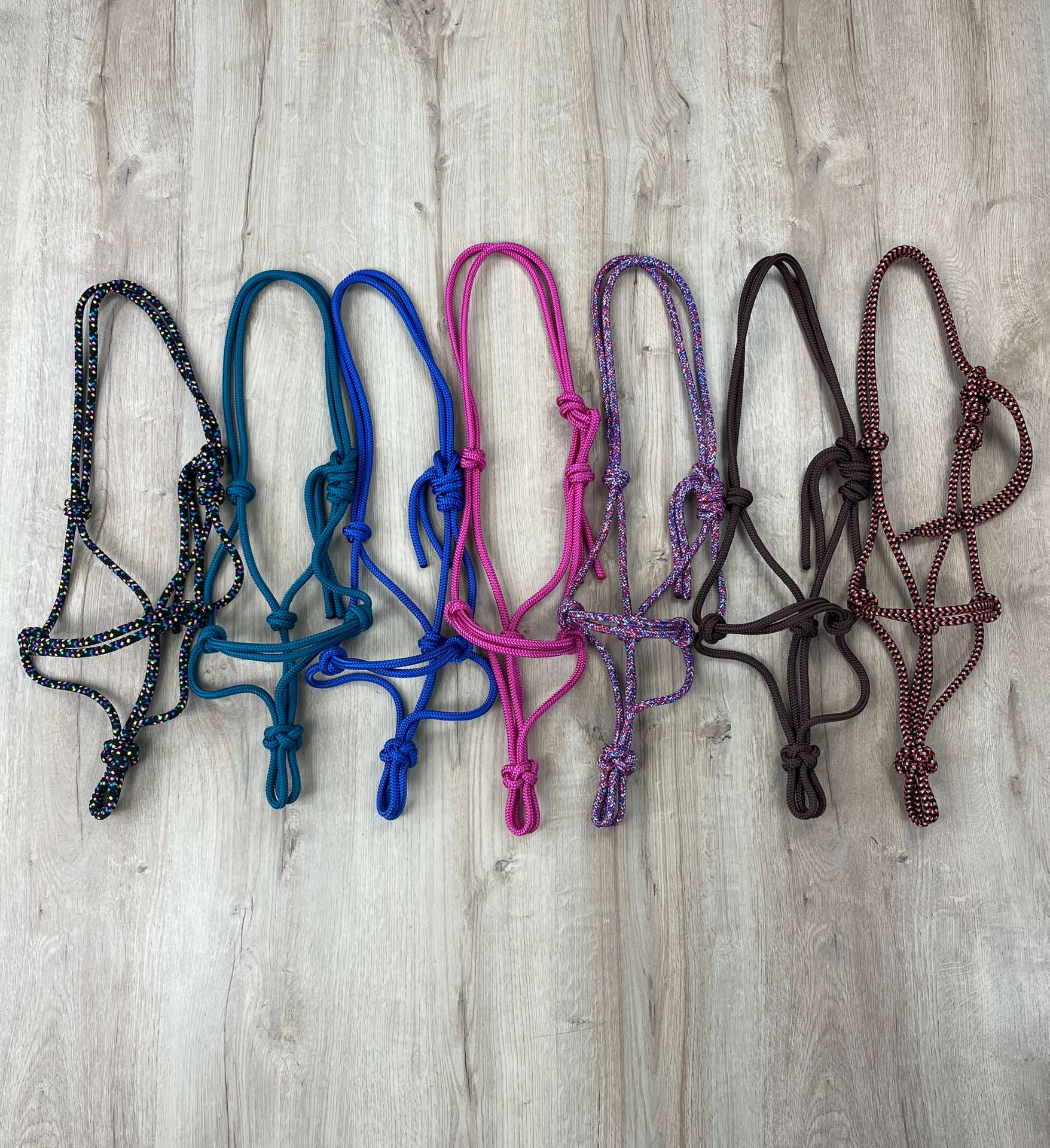 Knotenhalfter, Bodenarbeitshalfter extra für Isländer (Ø 8mm)