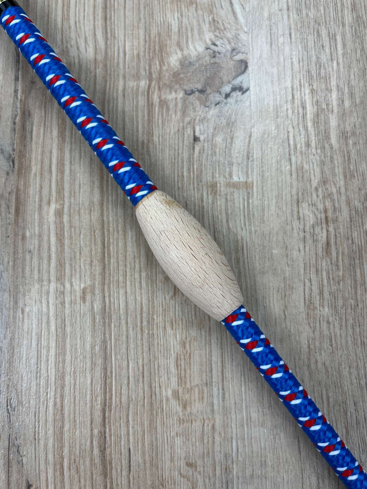 Fleck Balance Gerte islandfarben mit Naturholzknubbeln