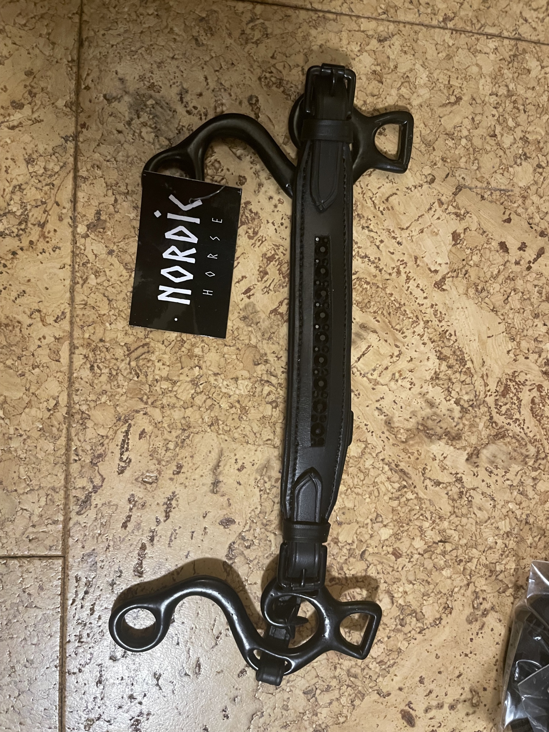 Nordic Horse Hackamore all black