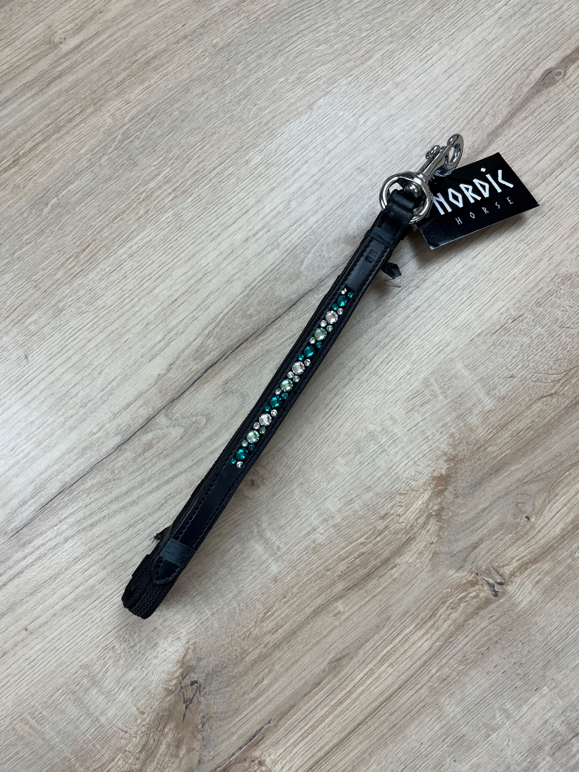 Nordic Horse Supergrip Zügel Colour Mix grün