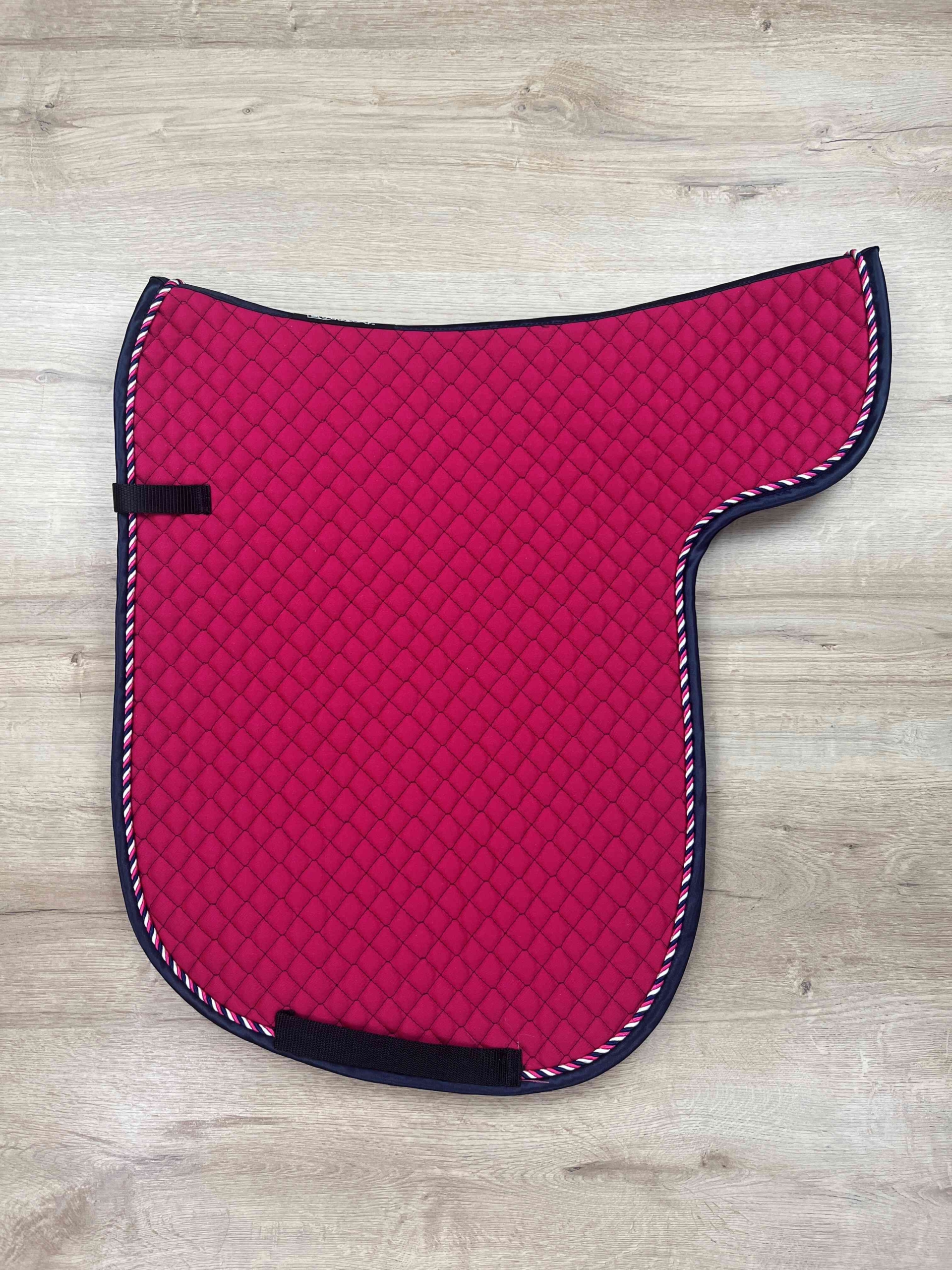 SD 2 Satteldecke Island Viola red Kordel Pink Lady Einfaß navy Satin