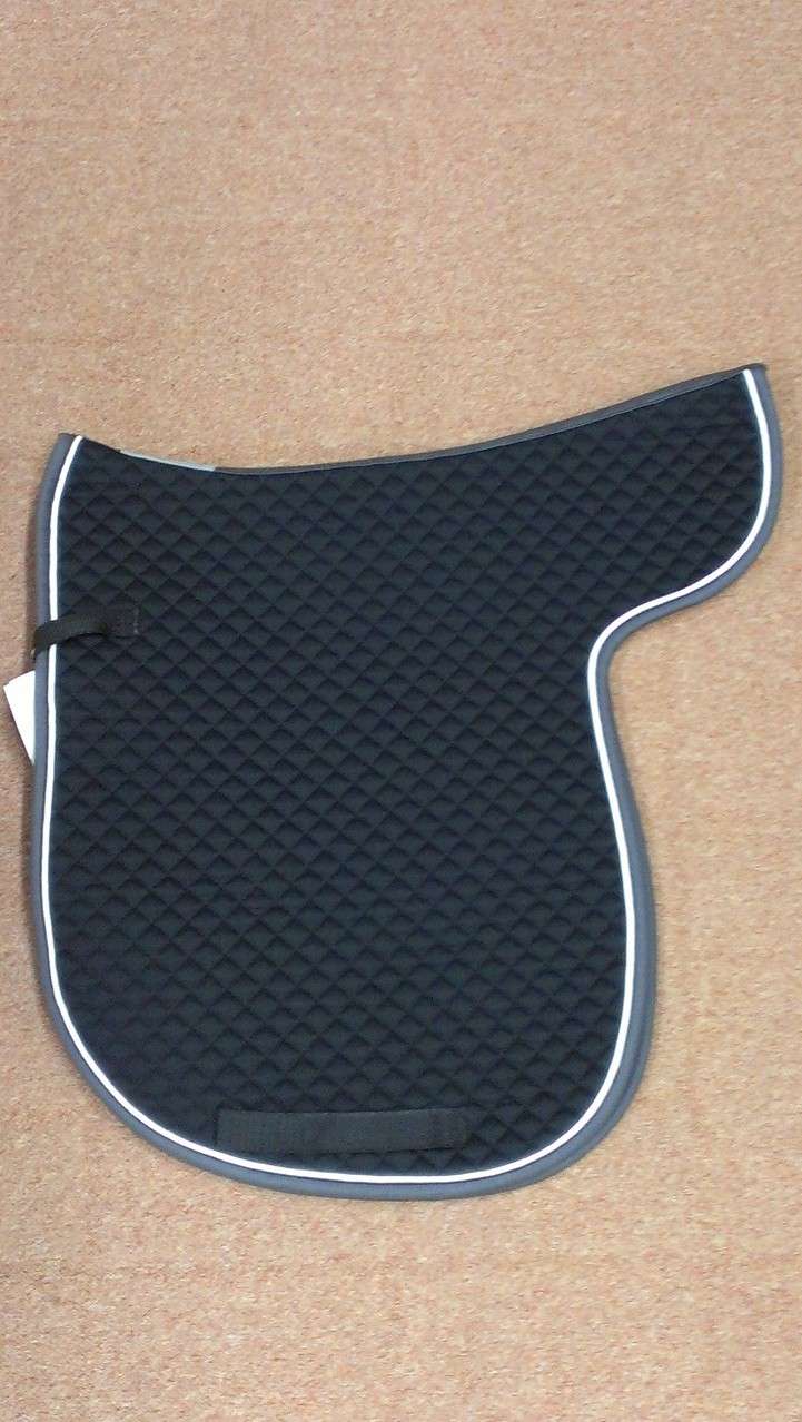 73 Satteldecke Island schwarz Biese weiß Einfass anthrazit