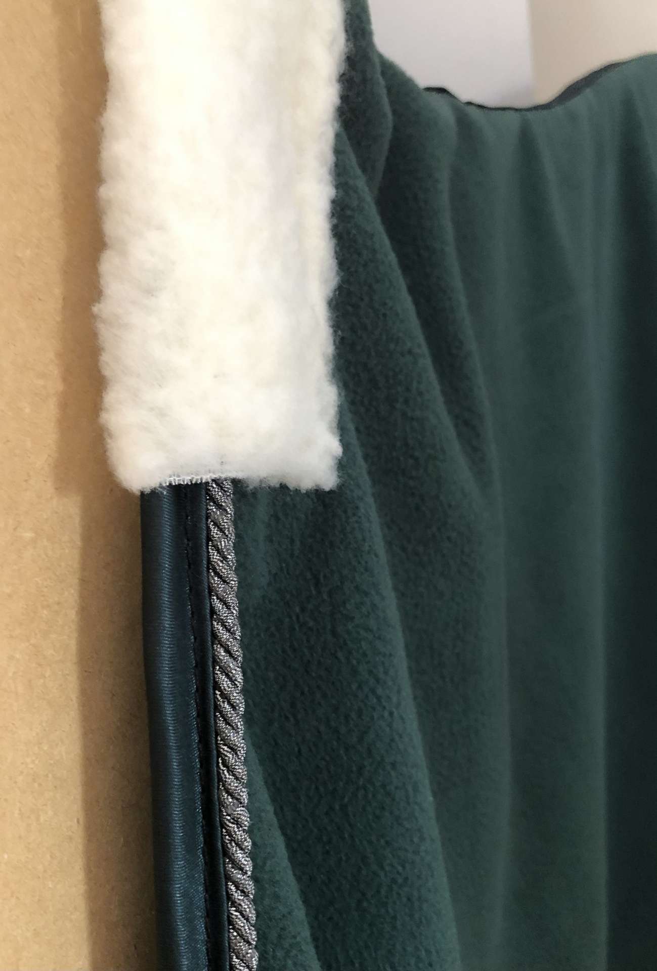 Abschwitzdecke, Equest Alpha Fleece regular plus , Flaschengrün