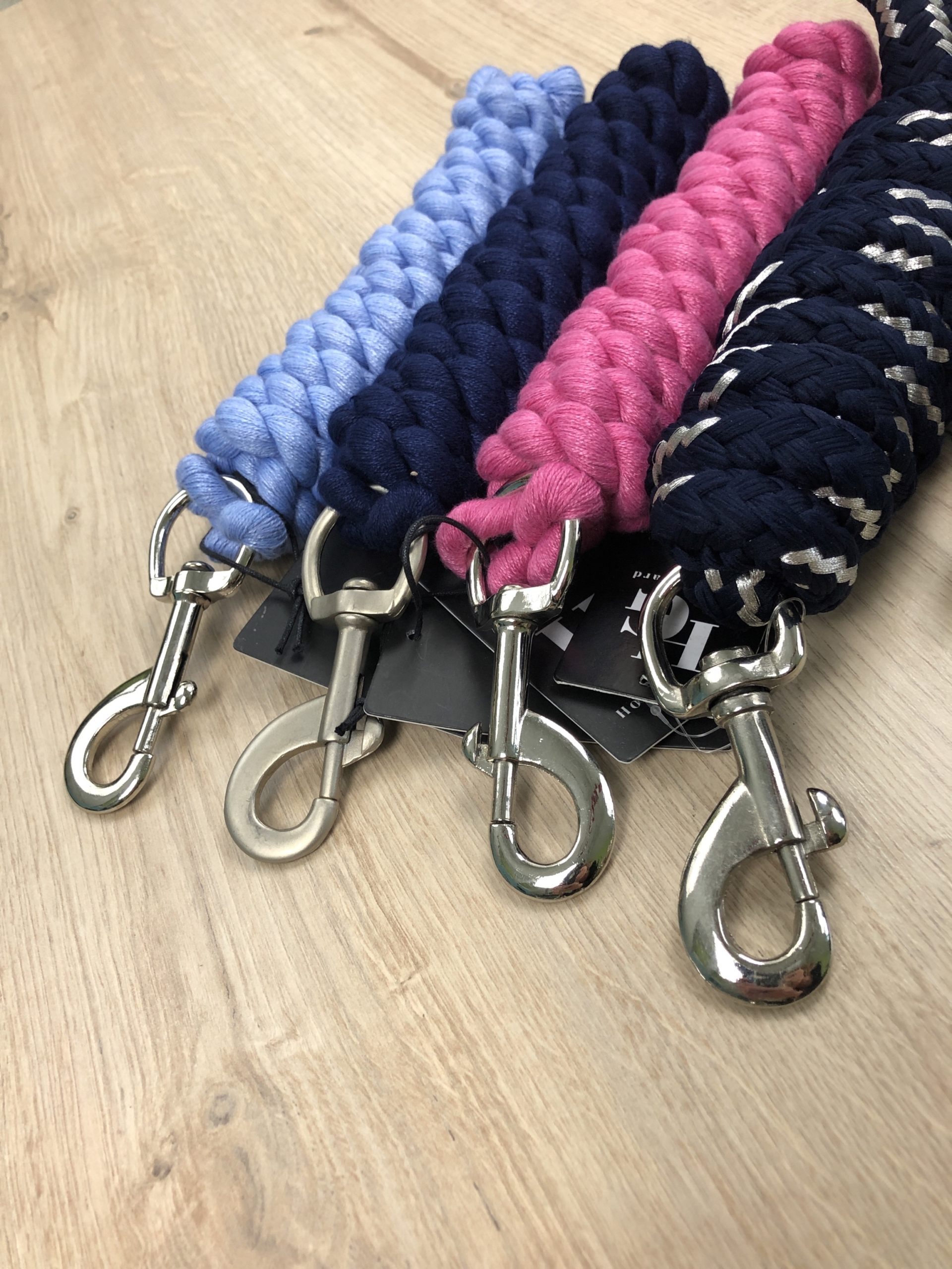 Anbindestrick mit Karabiner