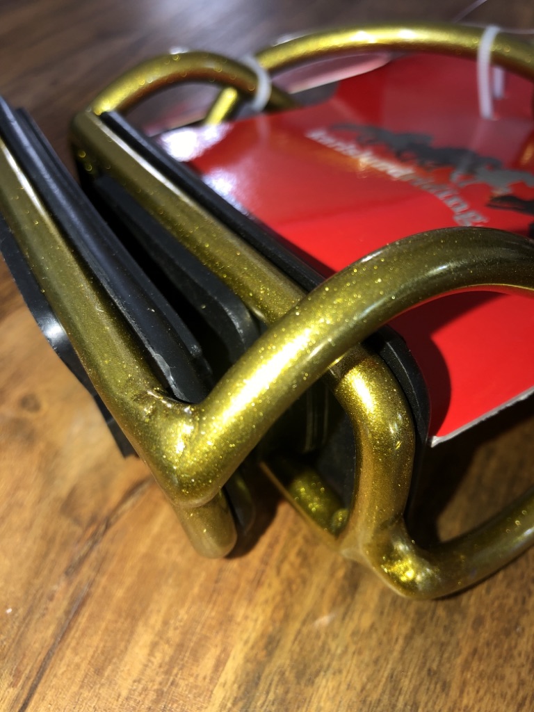 Karlslund Glitter Steigbügel Edelstahl schmal special edition