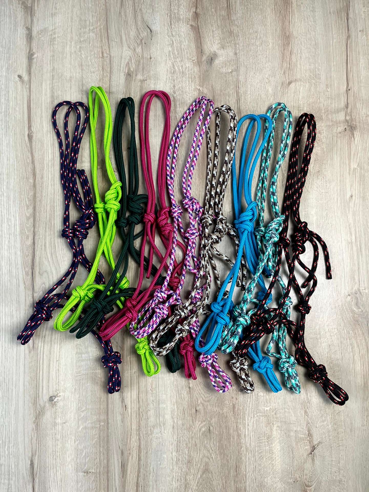 Knotenhalfter, Bodenarbeitshalfter extra für Isländer (Ø 8mm)