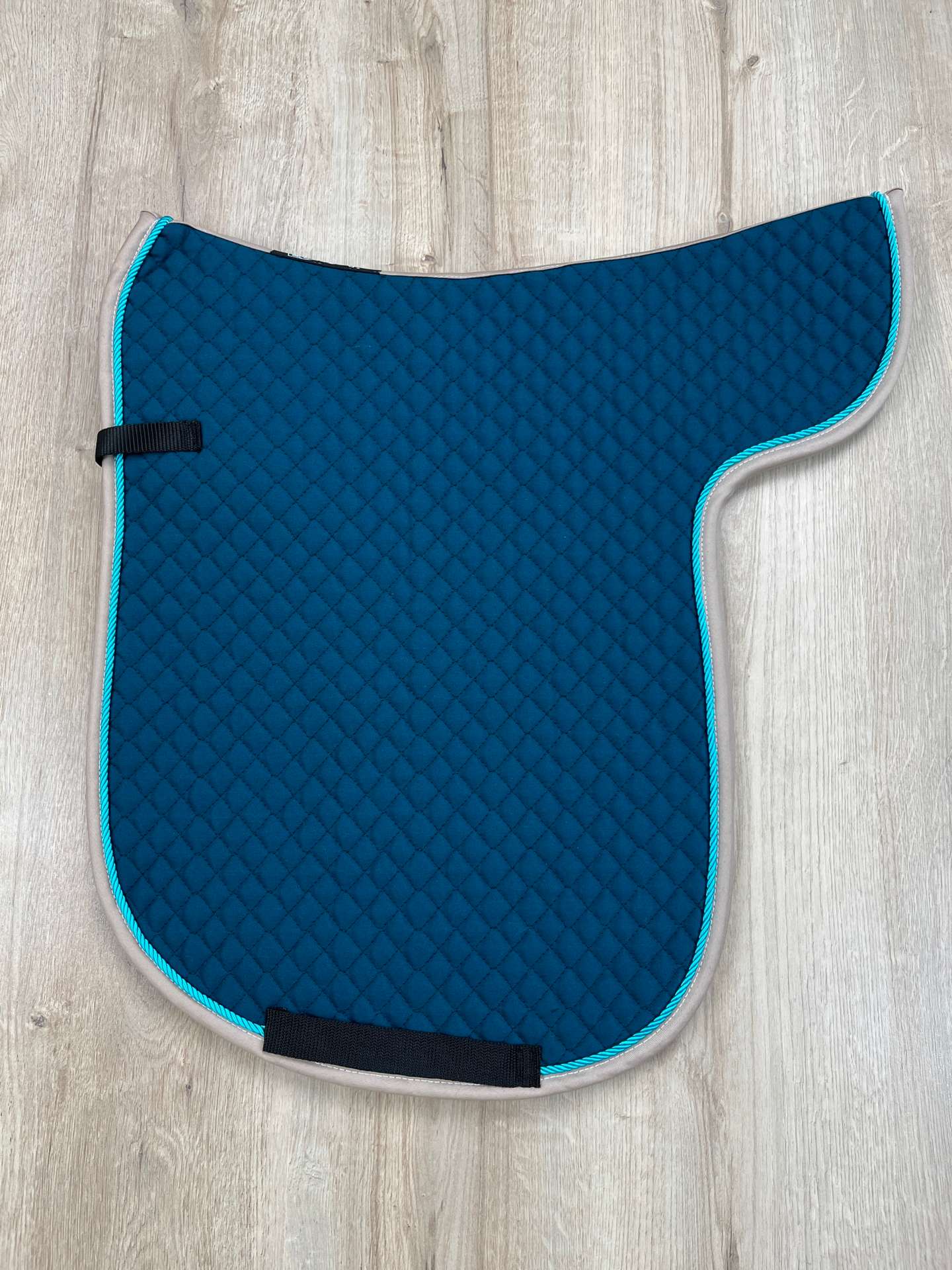 IMG_3890 Satteldecke Island petrol Kordel türkis Einfass sand