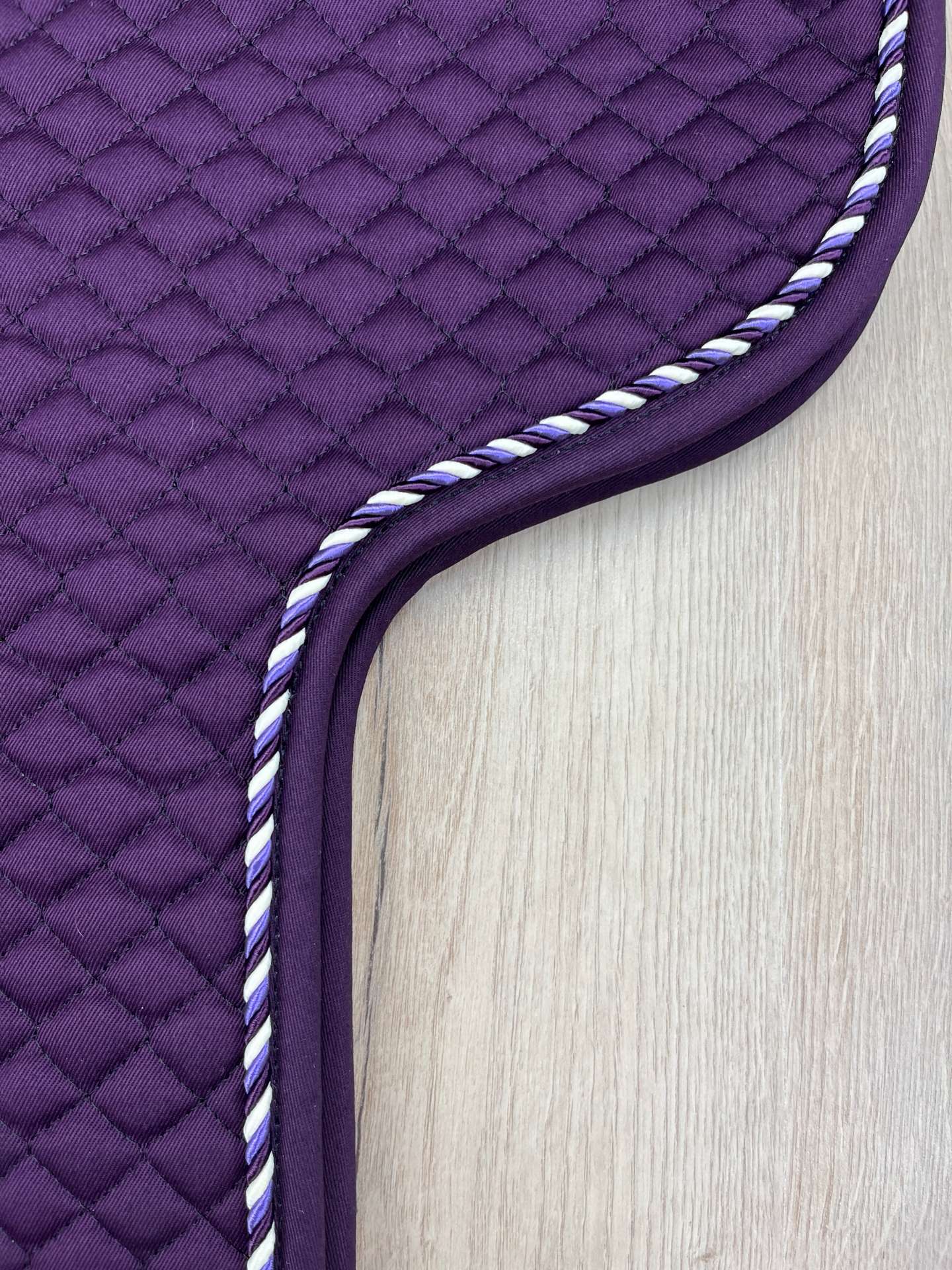 Satteldecke Island brombeer Kordel linaro Einfass brombeer