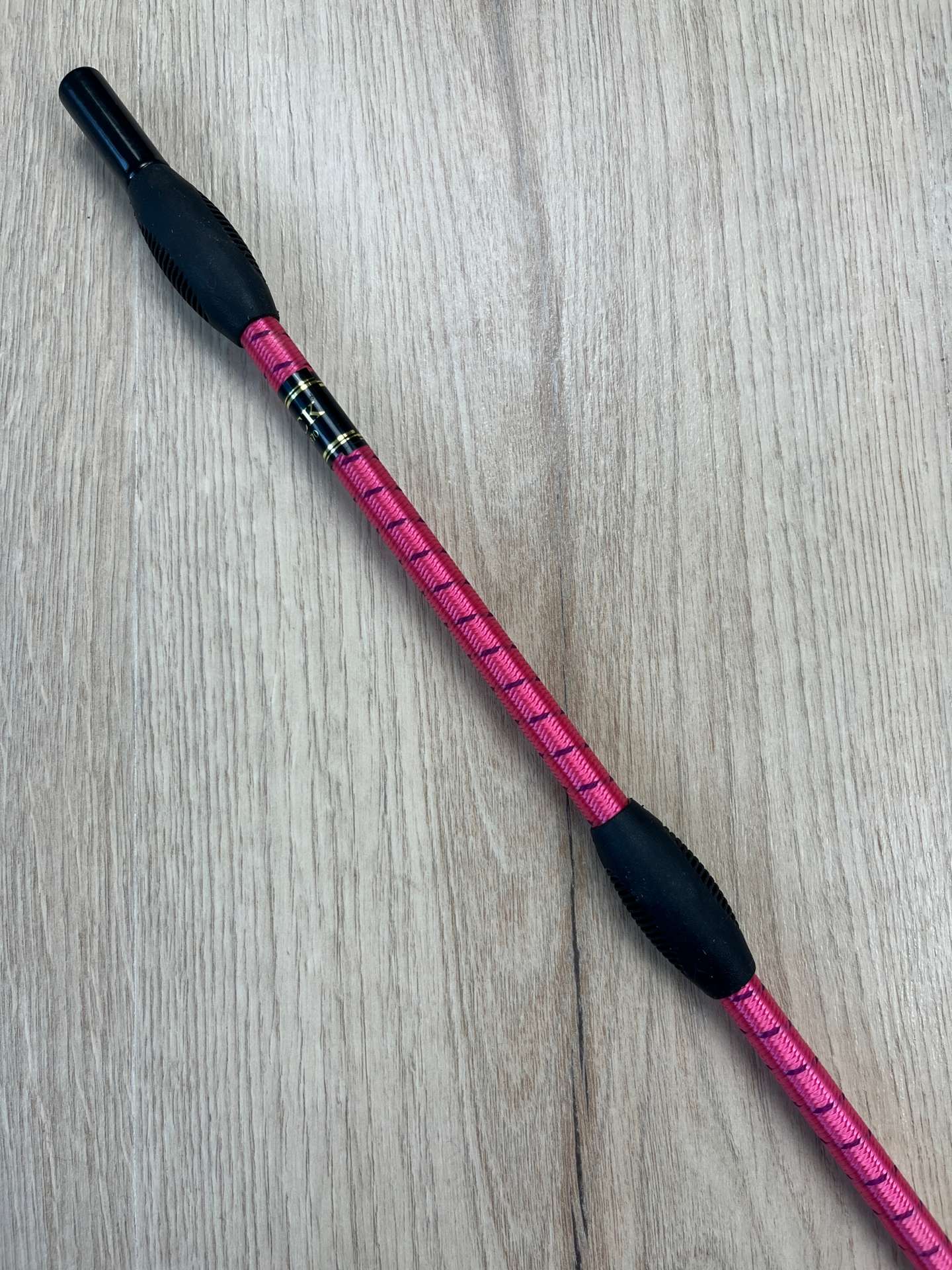 Fleck Balance Gerte pink-purple mit Gummiknubbeln