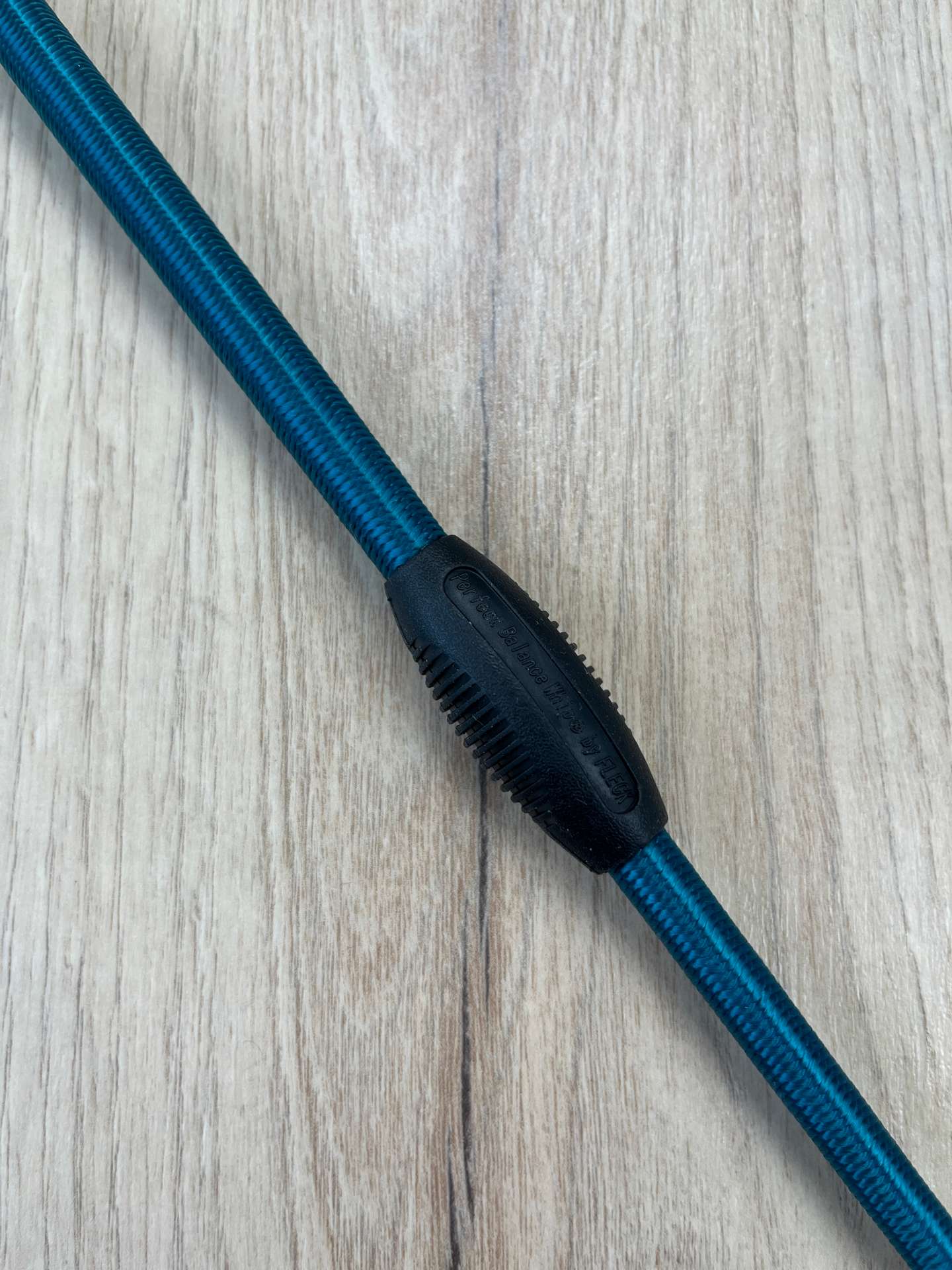 Fleck Balance Gerte Sport petrol mit Gummiknubbeln