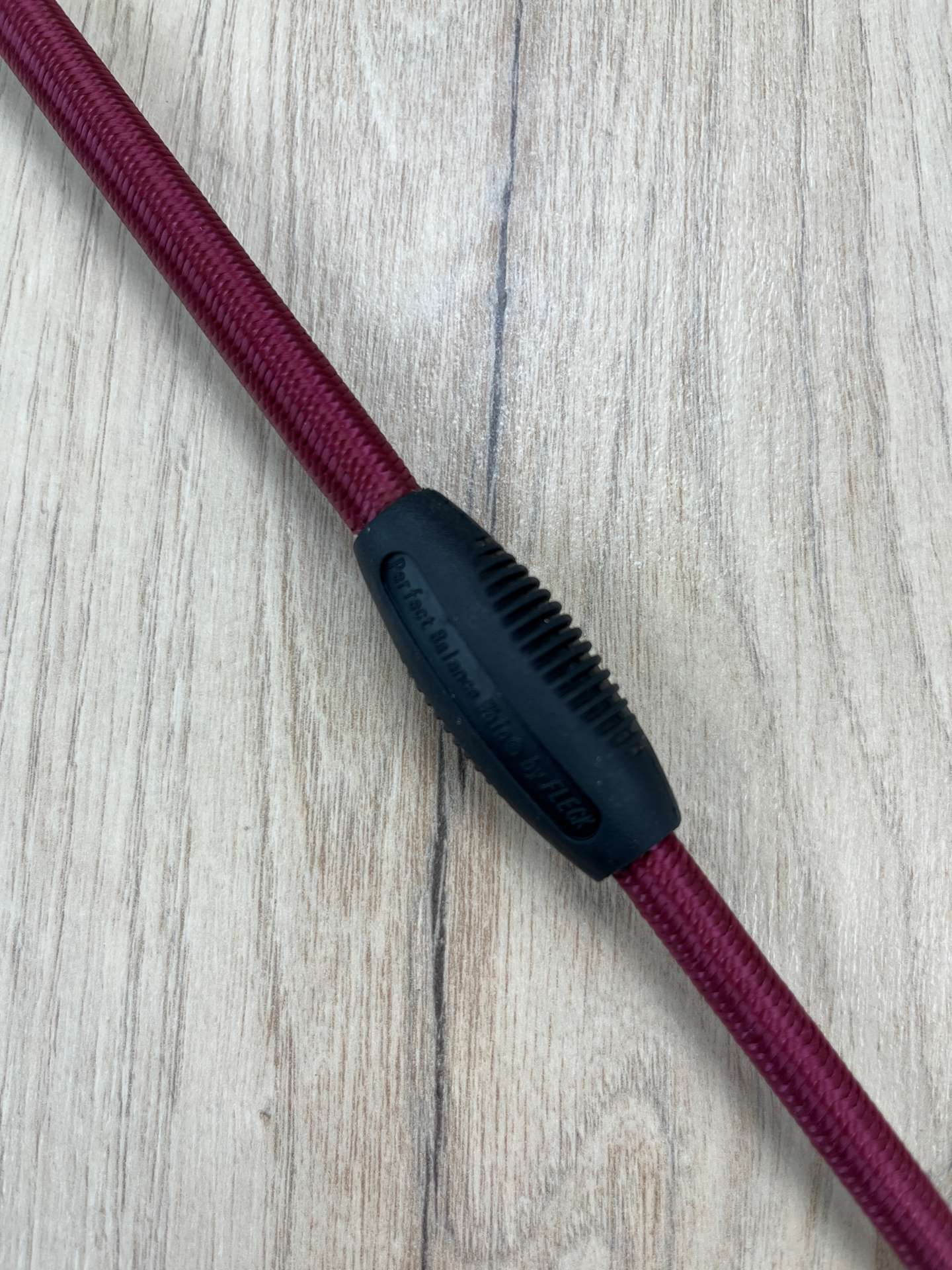 Fleck Balance Gerte Sport weinrot