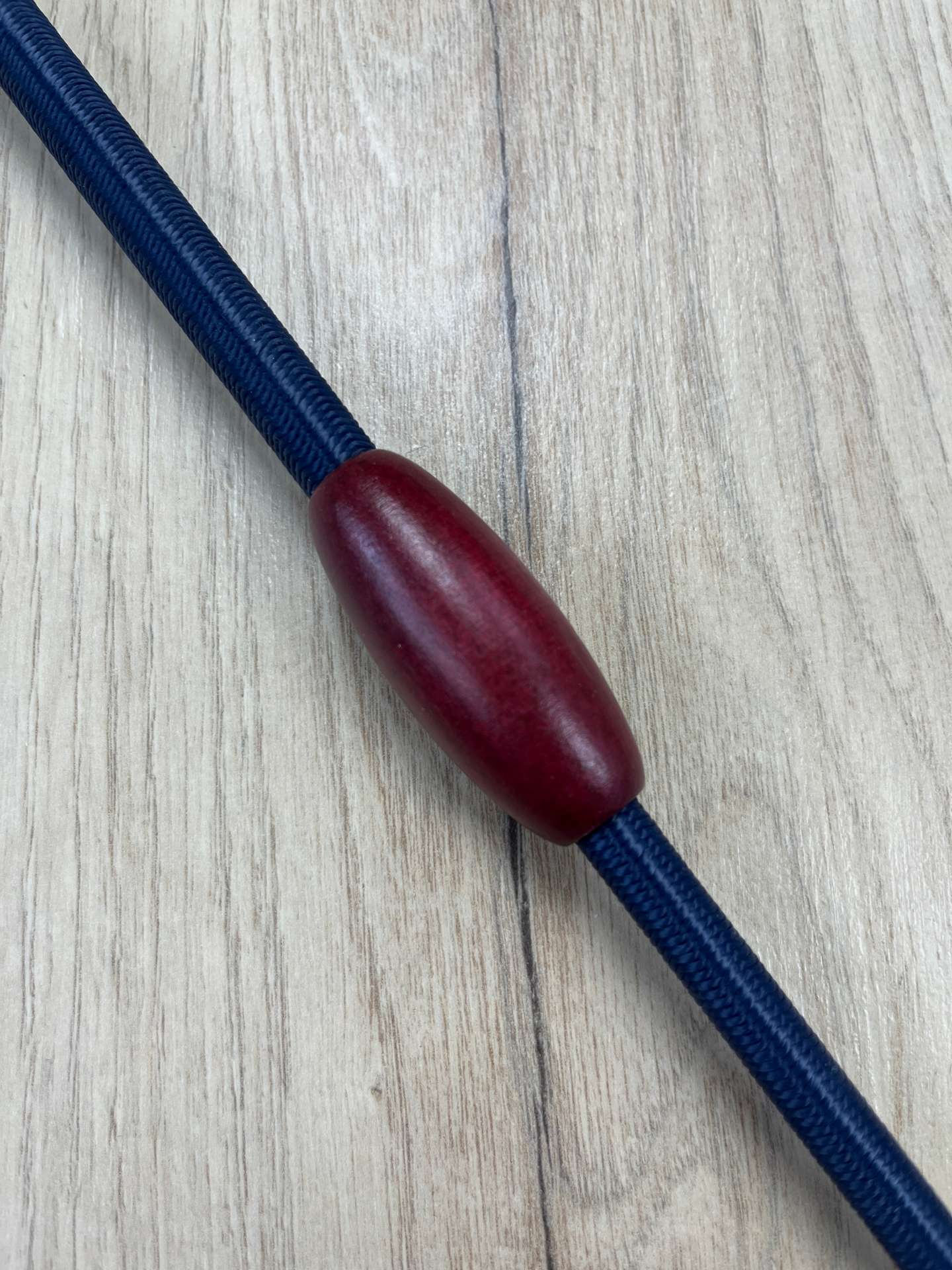 Fleck Balance Gerte marine mit Mahagoniholz-Knubbeln