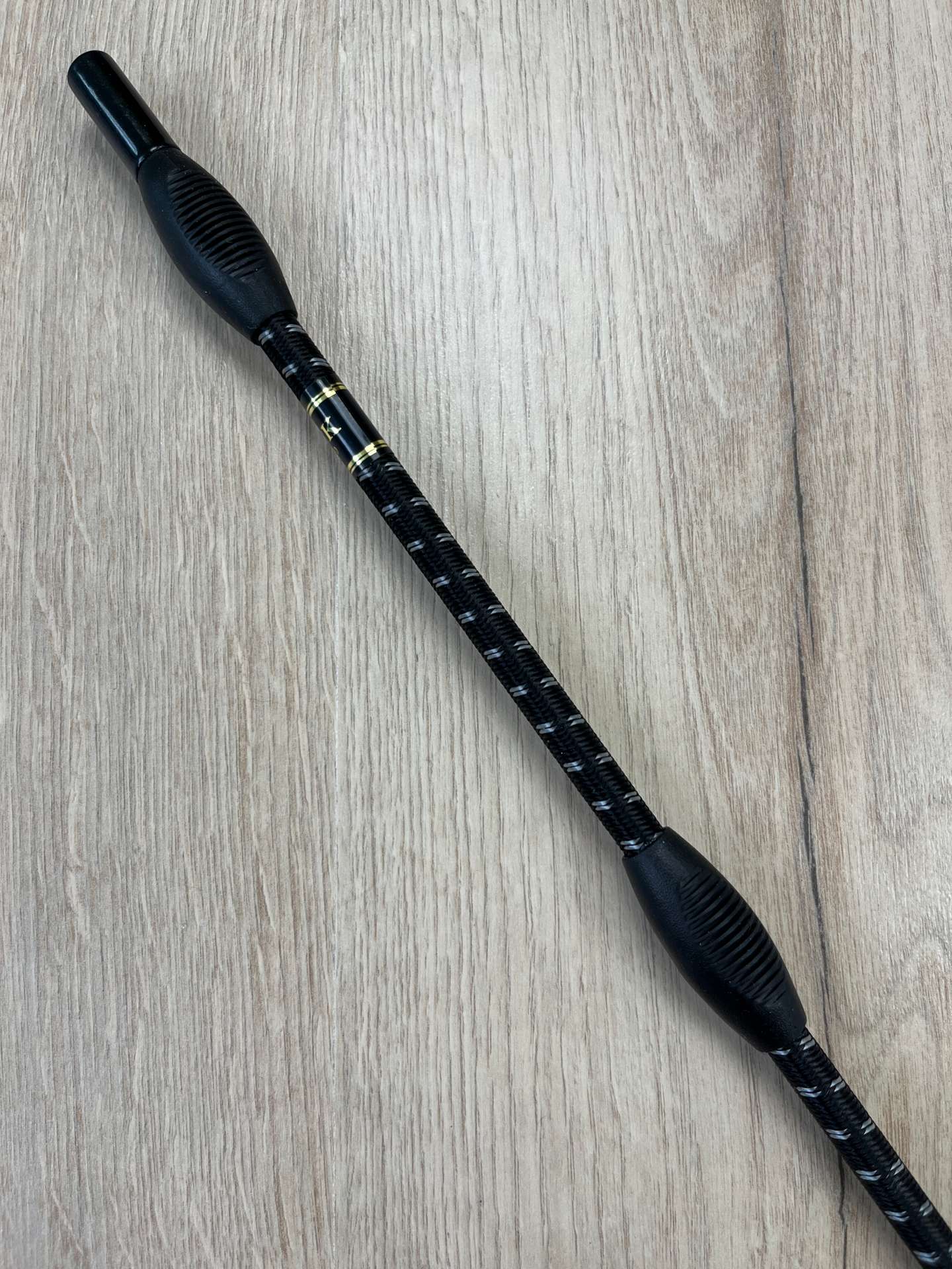 Fleck Balance Gerte Sport schwarz-silber