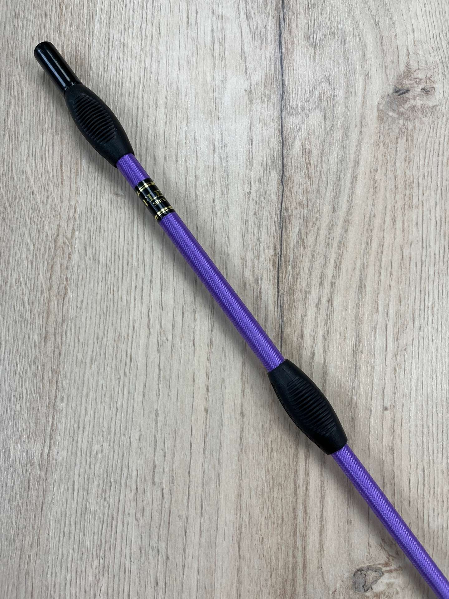 Fleck Balance Gerte Sport lila mit Gummiknubbeln