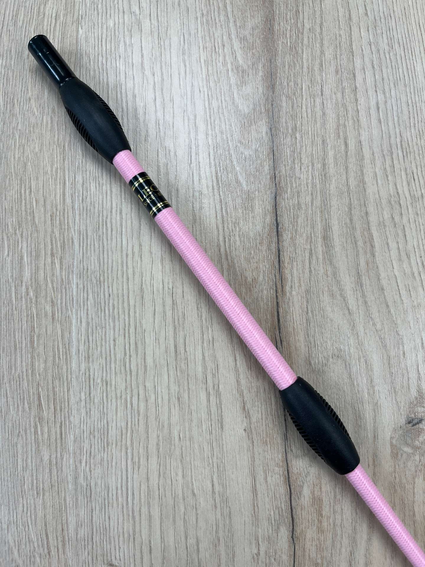 Fleck Balance Gerte Sport rosa mit Gummiknubbeln