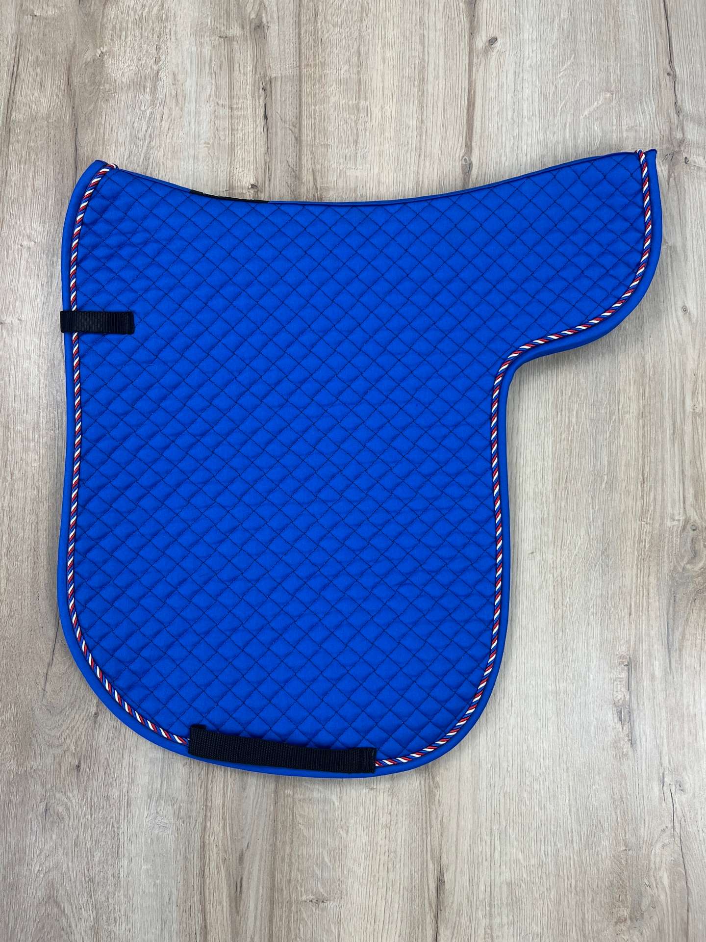 Satteldecke Island royalblau mit Islandkordel