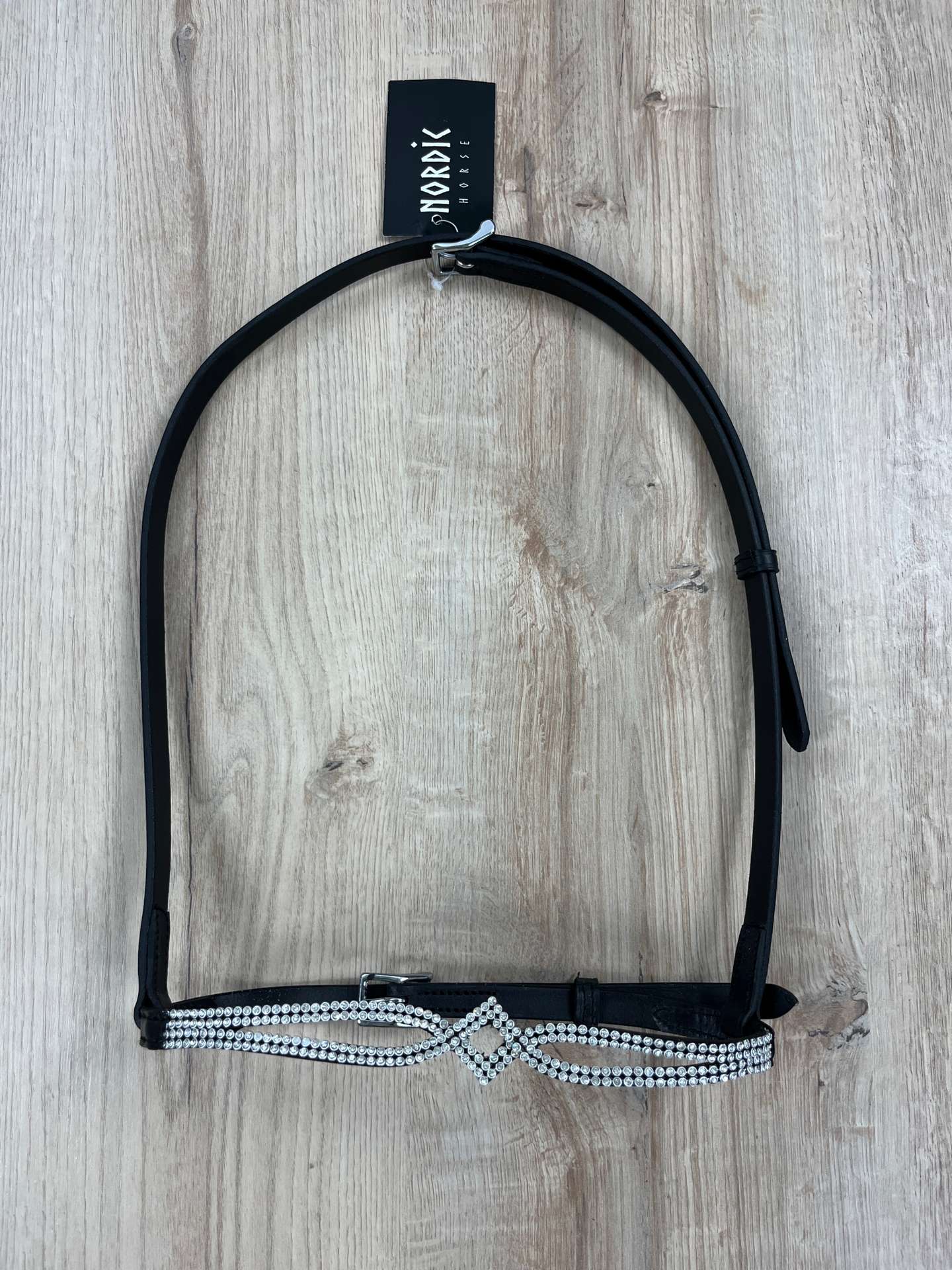 Engl. Reithalfter Nordic Horse silber mit Spitze