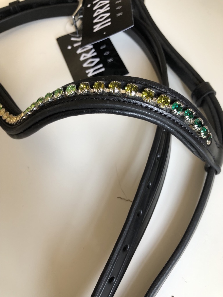 Nordic Horse Trense Farbverlauf grün hann. Reithalfter